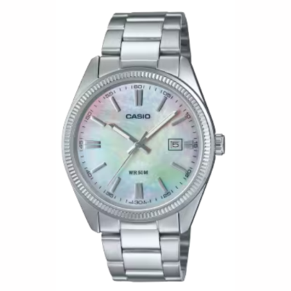 Casio General MTP-1302DS-7AV Stainless Steel Band Analog Men Watch 